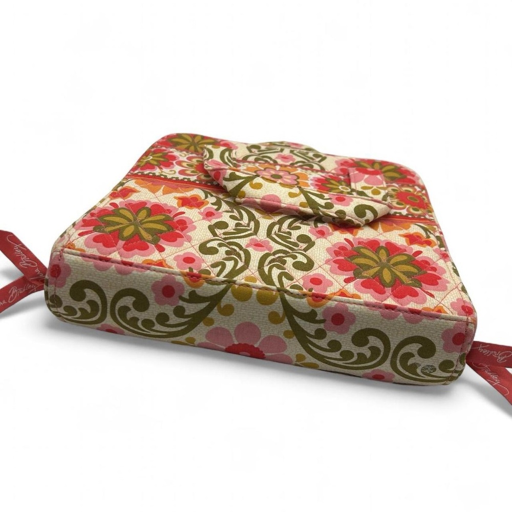2000s Whimsical Vera Bradley Pink Floral Travel Toiletry Bag - Picture 6 of 6